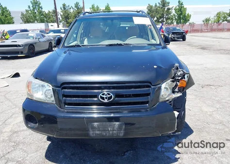 2005 Toyota Highlander V6 из США, поврежденный, VIN JTEGP21A750051902